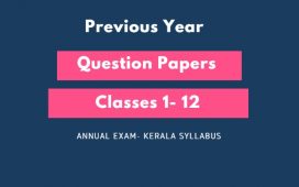 Model papers kerala syllabus for Annual exam