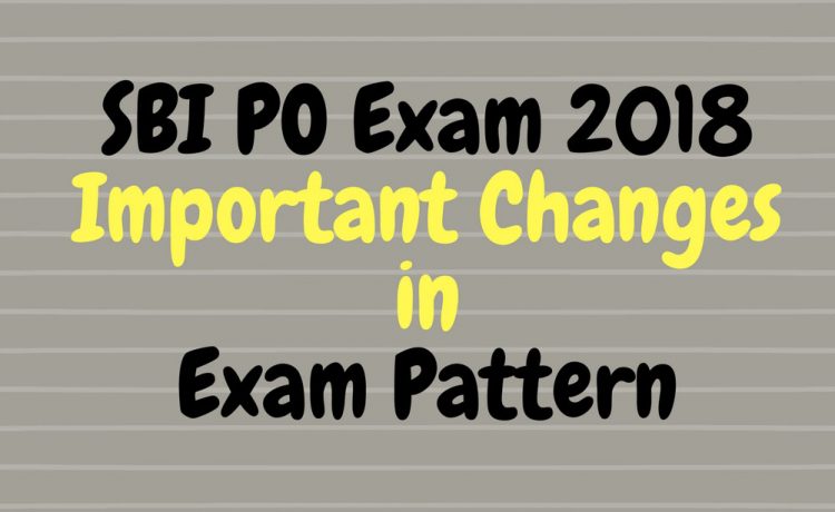 SBI PO Prelims Pattern Change