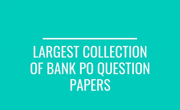 bank po previous year and model papers