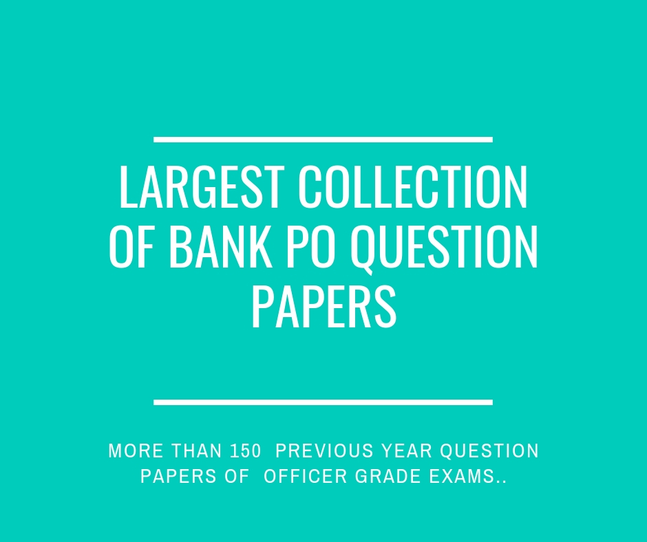 bank po previous year and model papers