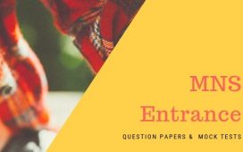 MNS Entrance Question papers
