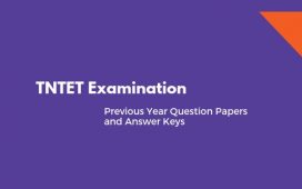 TNTET question papers and answer keys