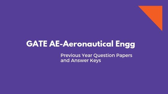 GATE AE Previous papers collection