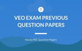 VEO Old Question papers- solved
