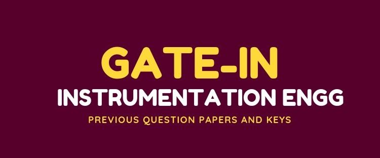 GATE IN Previous question papers and anwer keys