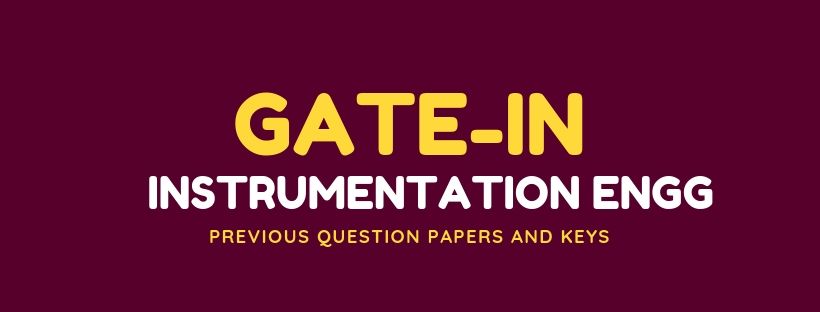 GATE IN Previous question papers and anwer keys