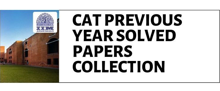 CAT Previous question papers