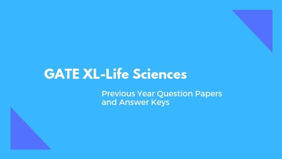 GATE XL Previous papers and keys