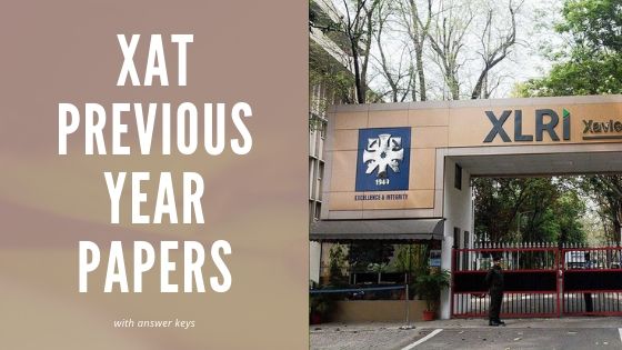 XAT Previous Year Question Papers