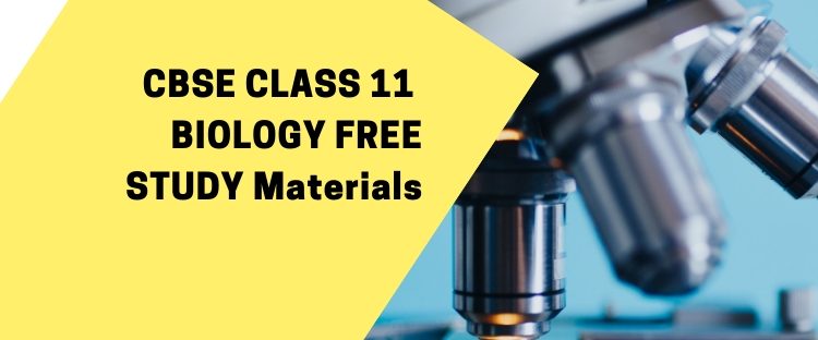 cbse plus one biology free study materials