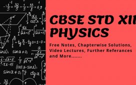 CBSE Plus Two Physics Free Notes and Materials Download