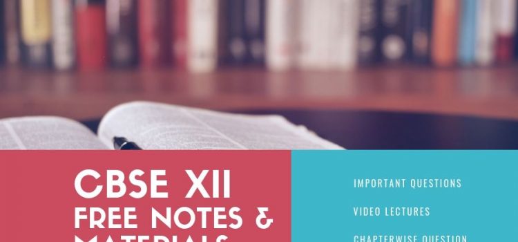 English Study materials STD XII NCERT CBSE