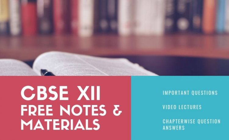 English Study materials STD XII NCERT CBSE