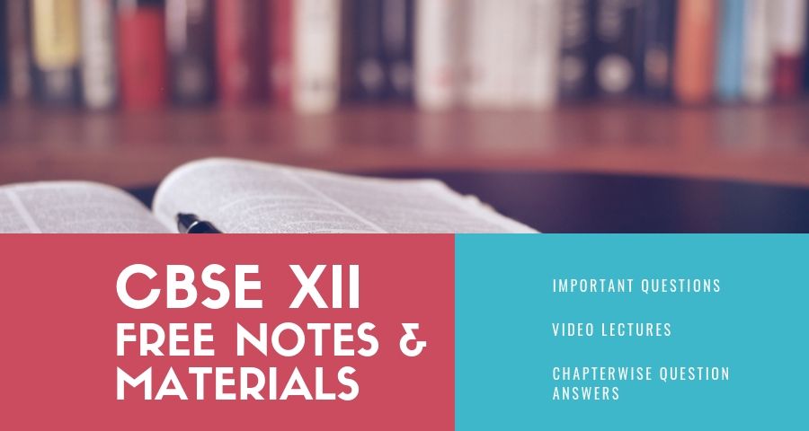 English Study materials STD XII NCERT CBSE