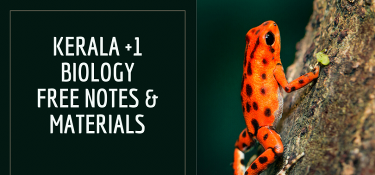 free Biology notes for Kerala XI Chemistry
