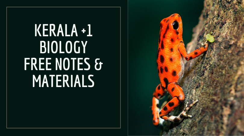free Biology notes for Kerala XI Chemistry