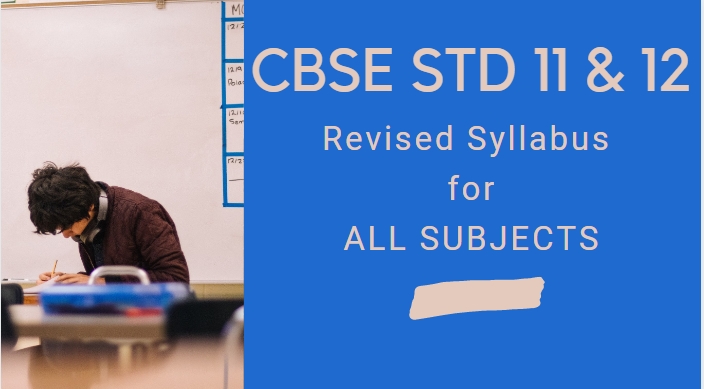 Revised cbse syllabus for12th Board exam