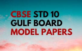 CBSE Gulf Board Model Papers