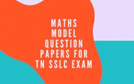 TN 10th Maths model papers
