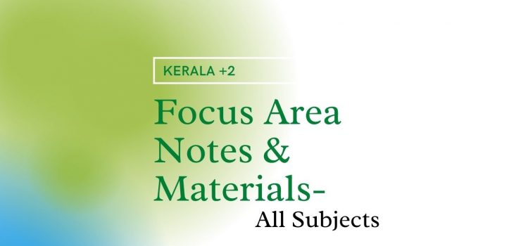 +2 focus area materials for all subjects