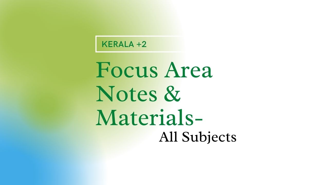 +2 focus area materials for all subjects