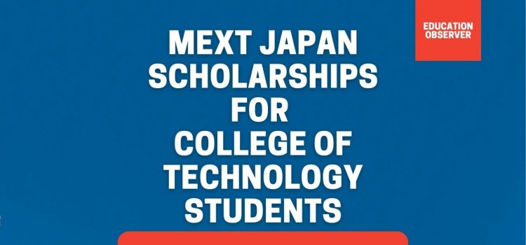 MEXT Engineering scholarships