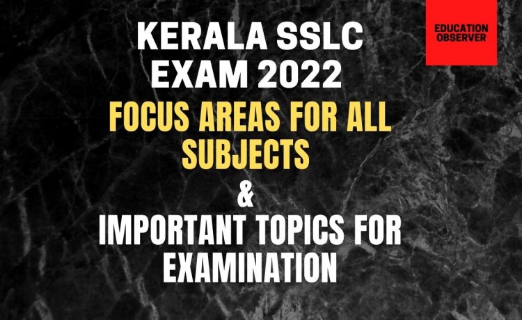SSLC Focus Area 2022