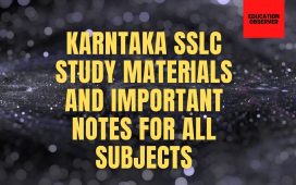 Karnataka SSLC Notes and Materials
