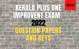 +1 improvement exam 2022 question papers