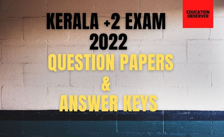 plus two 2022 solved question papers