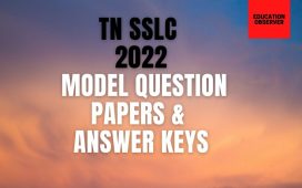 Tamilnadu 10th Model papers 2022