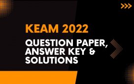 KEAM 2022-Answer Key