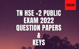 TN +2 Final exam 2022 solved papers
