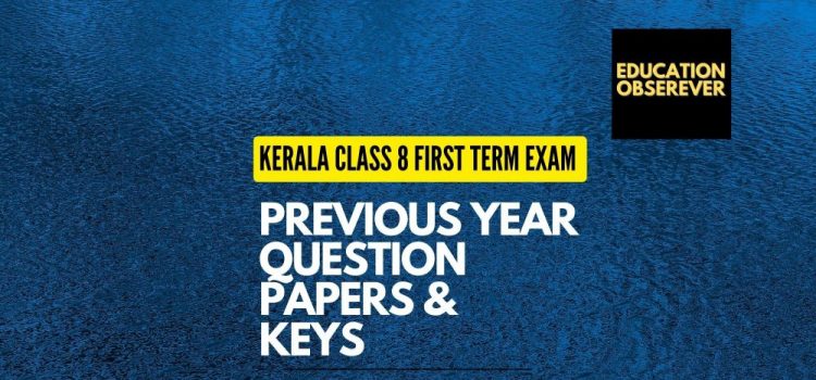 Onam class 8 question papers