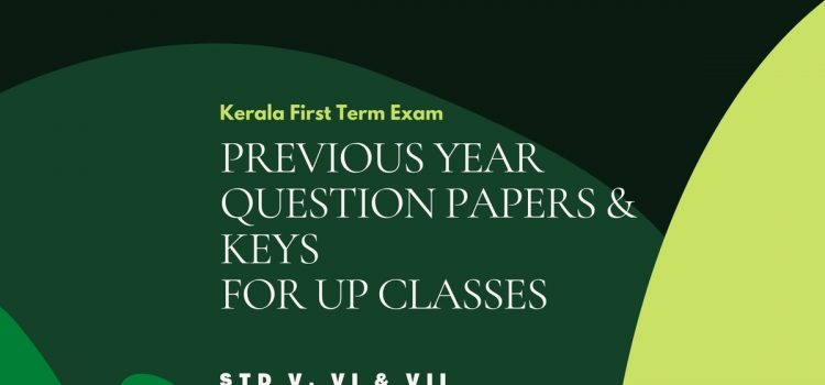 STD V VI VII first term question papers