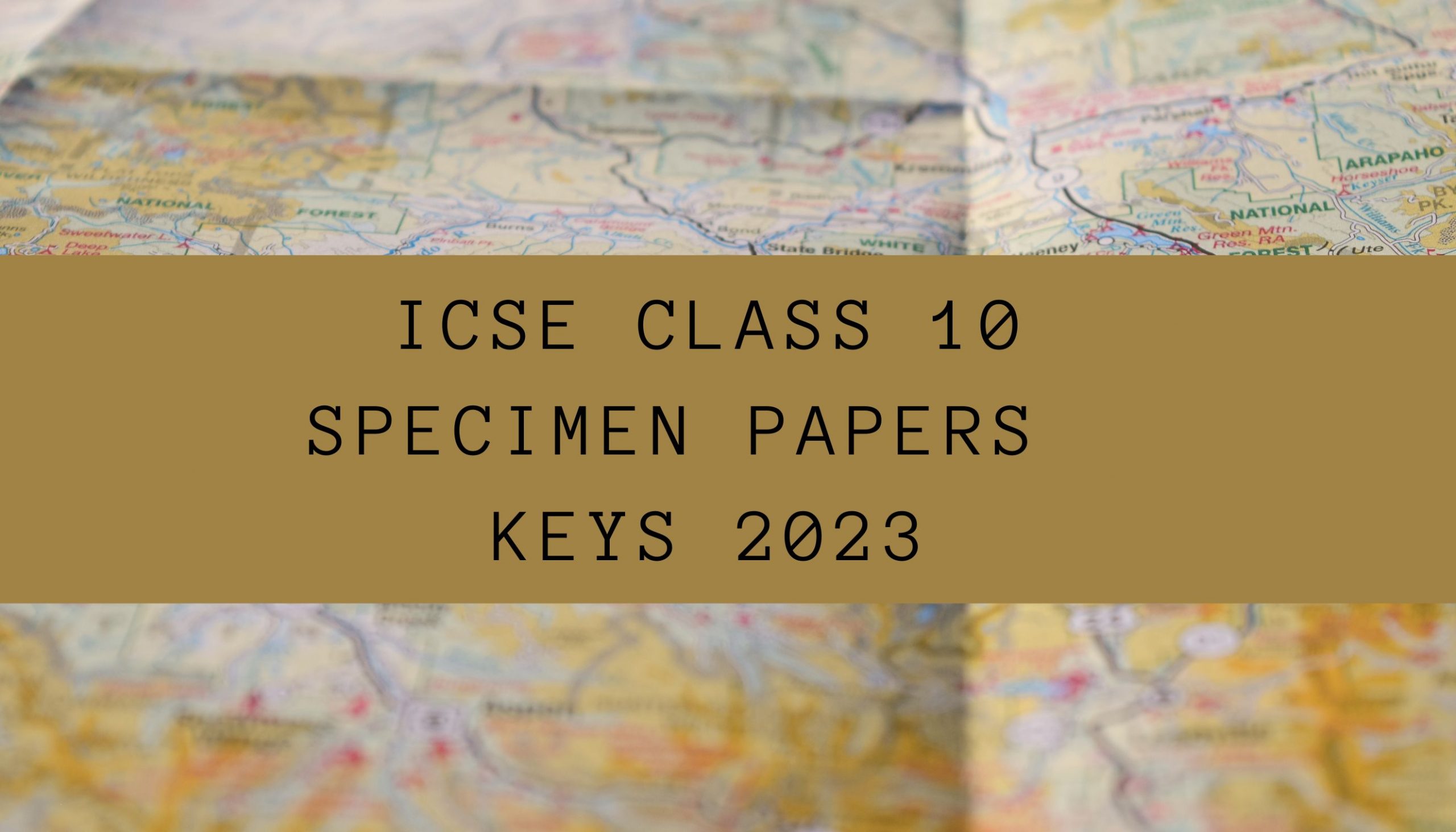 ICSE 10th Official Model Papers and Solutions for Board Exam 2023