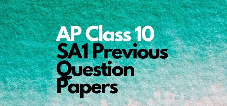 SSC CCE papers for Andhra Pradesh