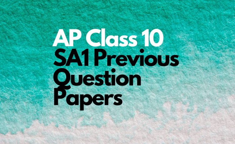 SSC CCE papers for Andhra Pradesh