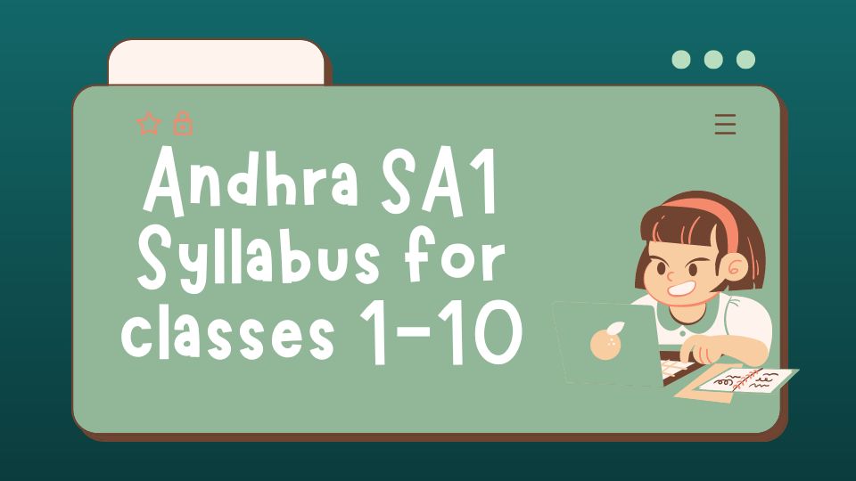 Andhra SA1 exam syllabis