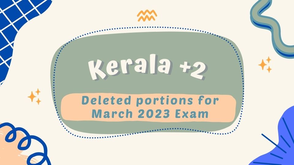 deleted portions kerala plus two