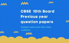 CBSE 10th Board complete previous papers