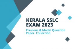 Kerala SSLC Final Exam Previous papers