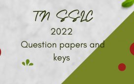 Tamilnadu 10th 2022 question papers