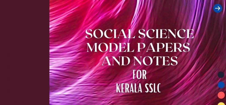 SS solved papers Kerala SSLC