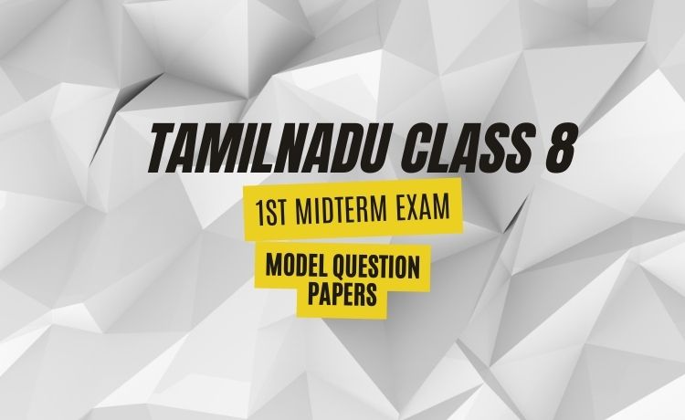 tn 8th first midterm model papers