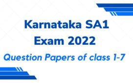 KA SA1 exam 2022 question papers