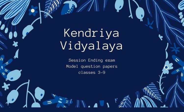 KV Final exam model papers