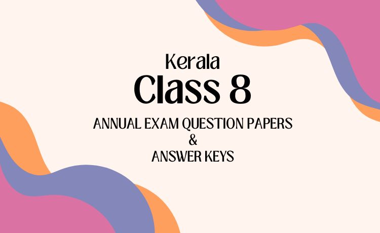 kerala 8th annual exam question papers