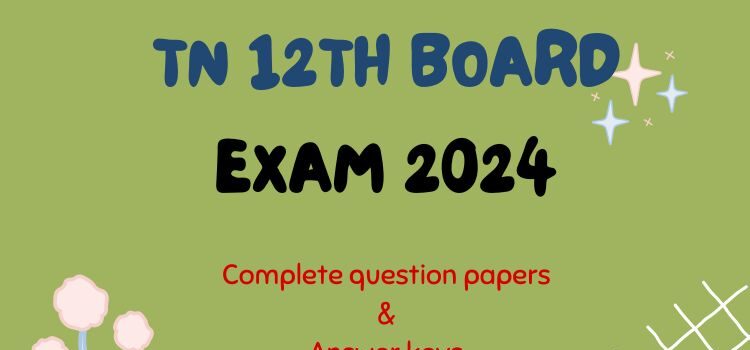 TN HSE 12th question & key 2024