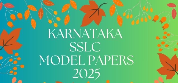 KSEAB SSLC Model papers 2025
